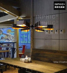 INPHIC-藝術工業咖啡館客廳北歐餐廳吧臺吊燈燈具書房