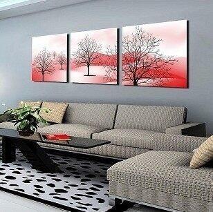 INPHIC-客廳現代無框畫 裝飾畫 相框牆 相片牆 掛飾 臥室溫馨壁畫牆畫掛畫 抽象發財樹