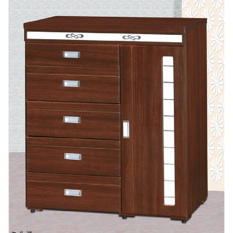 INPHIC-Prince 泰子時尚淺胡桃衣斗櫃