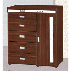 INPHIC-Prince 泰子時尚淺胡桃衣斗櫃