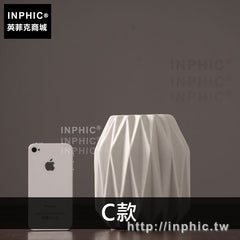 INPHIC-客廳裝飾品北歐家居陶瓷花瓶插花結婚電視櫃擺件餐桌-C款