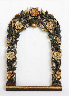 INPHIC-東南亞 家居 飾品 泰國 木雕 東南亞風情 鏡框b