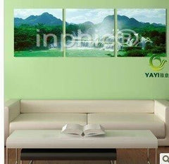INPHIC-無框畫山水風景畫現代客廳裝飾畫牆畫壁畫掛畫山清水秀