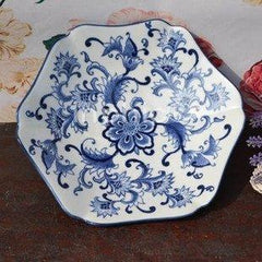 INPHIC-地中海陶瓷青花 果盤 水 果盤 裝飾盤 家居飾品