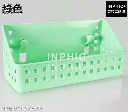 INPHIC-廚房水槽置物架衛生間收納架壁掛浴室角架洗手間廁所置物架瀝水架-綠色