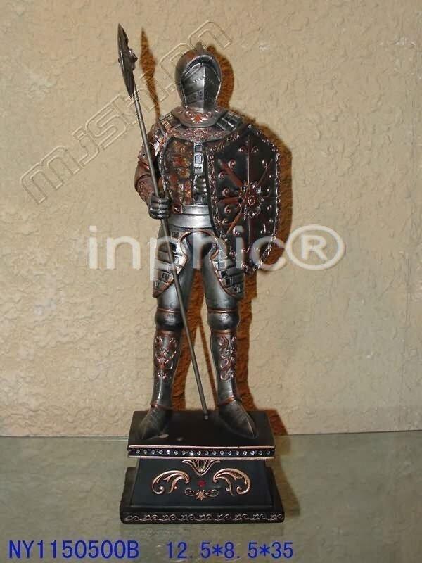 INPHIC-歐式客裝飾擺飾傢俱飾品泰國家居盔甲武士廳