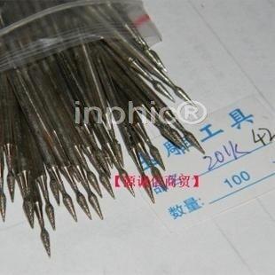 INPHIC-玉雕工具磨針雕刻磨頭修整工具 棗核棗棒 火炬 I  50支