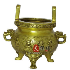 INPHIC-銅香爐純銅福字爐 祈福保平安開光風水擺飾 禮佛用品 家居擺設