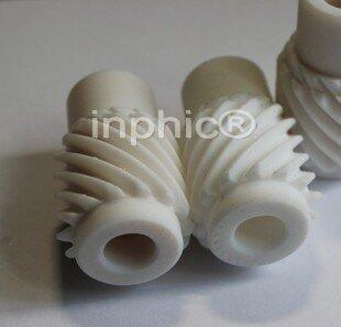 INPHIC-45度交錯齒 斜齒輪 相交咬合 定做加工四氟齒輪 塑鋼齒輪