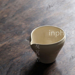 INPHIC-日本陶藝家 手作 白釉 大容量 公杯 公道杯 茶海 勻杯