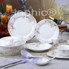 INPHIC-整套餐具 骨瓷盤子碗勺子碟子鍋子擺設