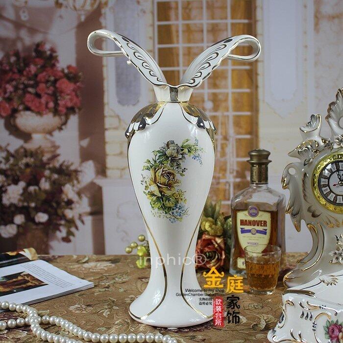 INPHIC-歐式象牙瓷花瓶 陶瓷工藝品家居擺設現代裝飾品擺飾時尚瓷器花瓶