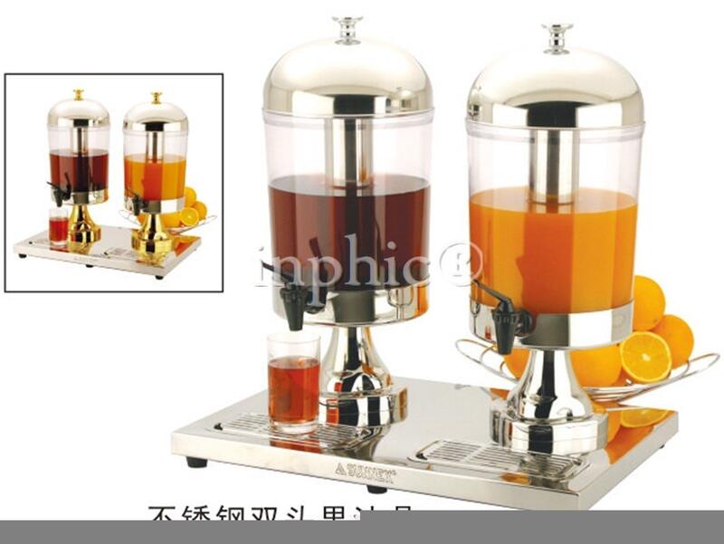 INPHIC-不鏽鋼雙頭果汁桶咖啡鼎 飲料機