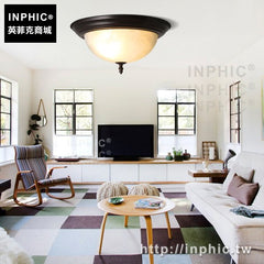 INPHIC-玄關客廳臥室簡約復古陽臺走廊餐廳書房走道吸頂燈 歐式