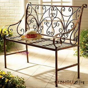 INPHIC-歐式 鐵藝沙發椅 鐵藝椅子 沙發床 多功能沙發床