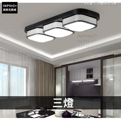 INPHIC-門廳餐廳燈玄關燈現代吸頂燈書房陽臺LED簡約過道燈走廊燈臥室燈-三燈