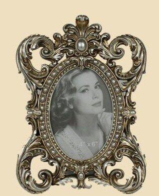 INPHIC-歐式宮廷復古浮雕相架 歐美古典像框畫框 樹脂工藝擺件家居飾品