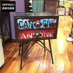 INPHIC-邊櫃金屬專賣店桌子收納櫃裝飾復古框架工業風酒吧美式