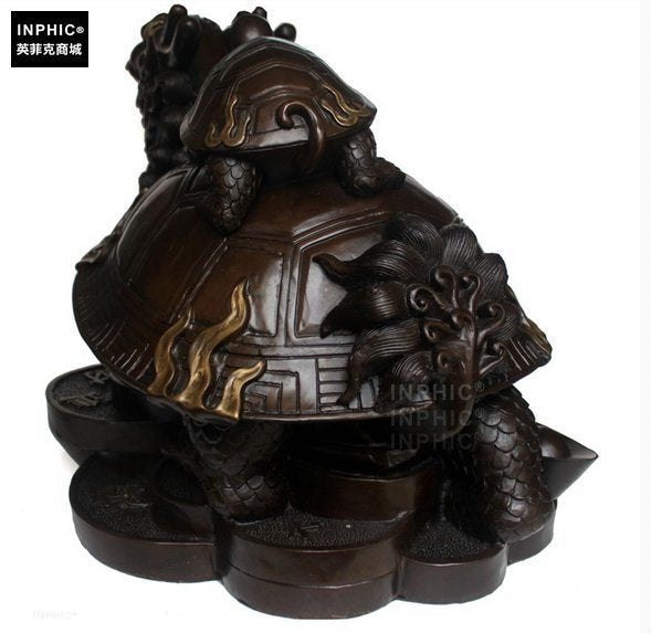 INPHIC-開運 特大款純銅龍龜開業招財銅龍龜