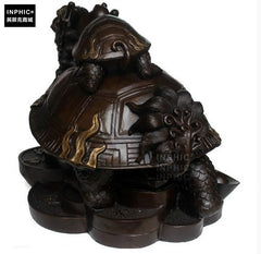 INPHIC-開運 特大款純銅龍龜開業招財銅龍龜