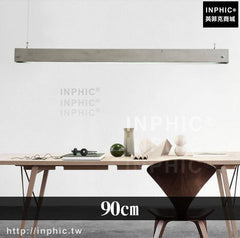 INPHIC-咖啡廳現代北歐餐廳簡約辦公室長條吊燈吧臺水泥燈具-90cm