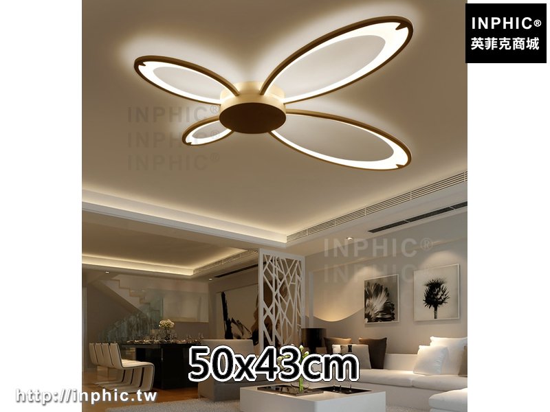 INPHIC-簡約臥室燈書房現代led吸頂燈房間燈餐廳燈-50x43cm