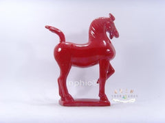 INPHIC-大款 唐三彩紅馬時尚家居飾風水陶瓷工藝擺飾