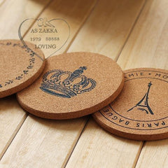 INPHIC-生活雜貨 印花軟木隔熱墊鍋墊杯墊（3個花色2個尺寸）