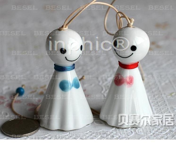 INPHIC-全民 晴天娃娃 陶瓷材質 可愛擺飾 風鈴 情侶 生日