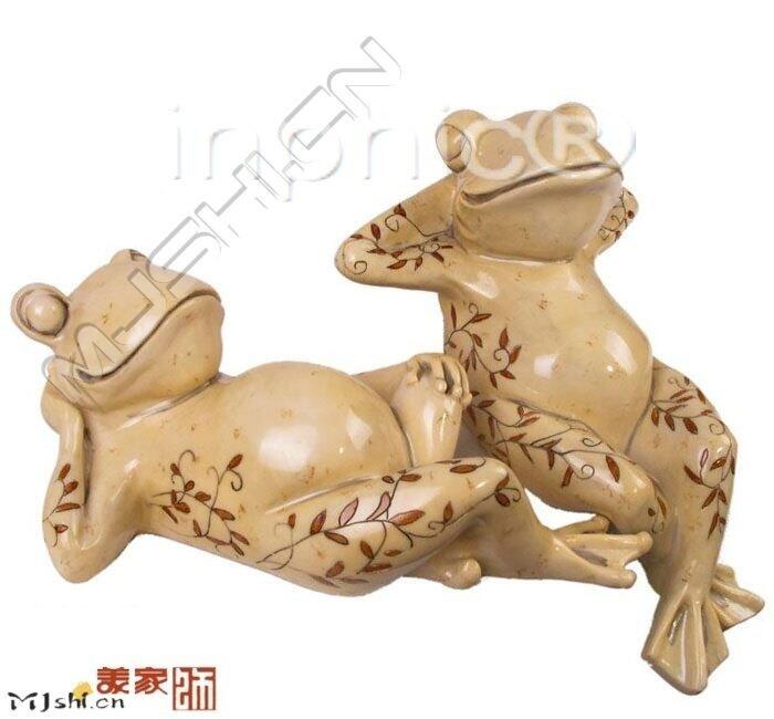 INPHIC-歐式客廳裝飾擺飾傢俱飾品動物裝飾青蛙