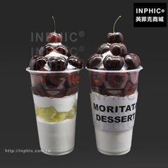 INPHIC-霜淇淋模型陳列展覽展示訂製食品模型櫻桃杯模型水果杯仿真