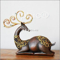 INPHIC-歐式客廳裝飾擺飾傢俱飾品泰國田園家居鹿擺飾