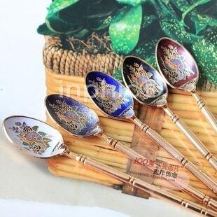 INPHIC-高貴典雅 復古民族風 精致湯匙 紀念湯匙 湯勺單個價