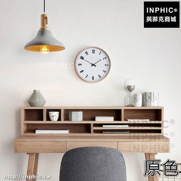 INPHIC-簡約餐廳吧臺水泥咖啡廳實木吊燈現代床頭吊線工業風LOFT-原色