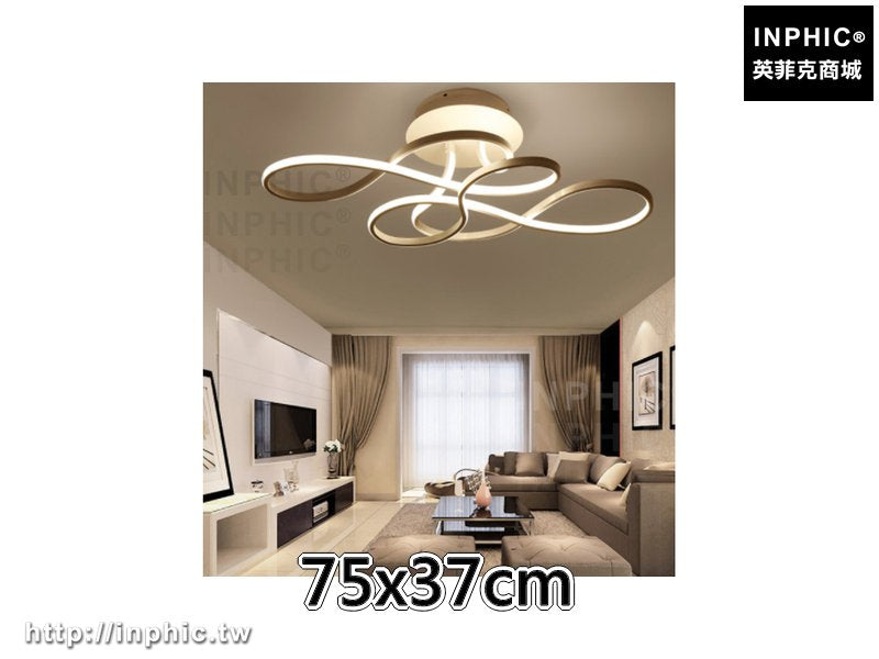 INPHIC-簡約臥室燈客廳燈吸頂燈後現代書房燈具led-75x37cm