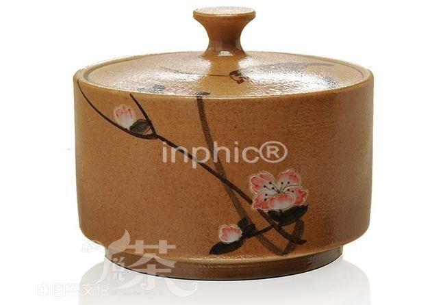 INPHIC-陶瓷茶葉罐 手繪 陶瓷 普洱茶葉罐 密封罐 存茶罐 仿古手繪茶葉罐