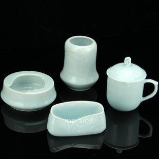 INPHIC-文房四寶煙灰菸灰缸茶杯名片夾筆筒四件套書房辦公用品