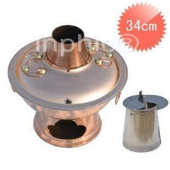 INPHIC-火鍋 涮羊肉火鍋 紅銅火鍋木炭火鍋加厚傳統火鍋34C拔火帽