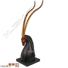 INPHIC-歐式客廳裝飾擺飾泰國工藝品東南亞風情裝飾羚羊頭