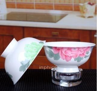 INPHIC-陶瓷餐具碗套裝骨瓷高腳碗防燙米飯碗湯碗