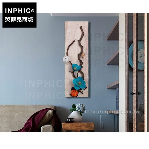 INPHIC-泰國東南亞客廳立體玉蘭牆上裝飾品壁飾餐廳掛飾牆面