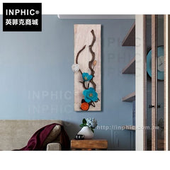 INPHIC-泰國東南亞客廳立體玉蘭牆上裝飾品壁飾餐廳掛飾牆面