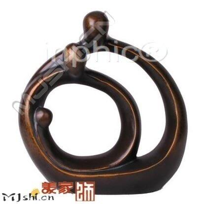 INPHIC-歐式現代簡約裝飾擺飾闔家團圓