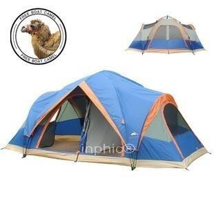 INPHIC-德國品牌5-8人雙層戶外露營大空間速開自動帳篷戶外帳篷多人帳篷