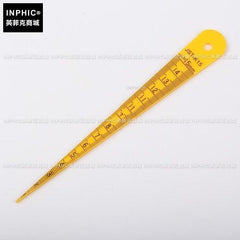 INPHIC-分析測量 尖角塞尺 間隙尺 塑膠錐度尺 楔形塞尺 1-15mm 測量儀測試儀實驗儀器