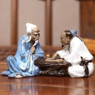 INPHIC-大博弈之樂 石灣人物陶瓷工藝品擺飾 書房擺設家居飾品
