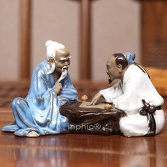 INPHIC-大博弈之樂 石灣人物陶瓷工藝品擺飾 書房擺設家居飾品