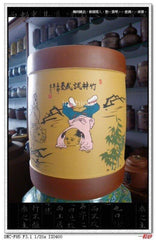 INPHIC-宜興正宗紫砂茶葉罐 全手工 精品大款普洱罐 醒茶罐 套裝