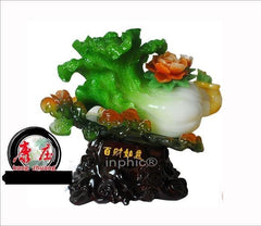 INPHIC-樹脂家居裝飾商務翠玉百財如意白菜擺件