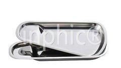 INPHIC-304加厚不鏽鋼方形扇形擱盆 扇盤 自助餐盤 食品夾專用擱盤 批發 小款扇形